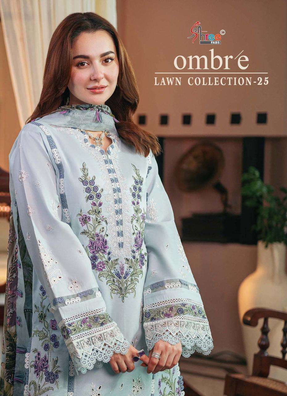 OMBRE LAWN COLLECTION 25 BY SHREE